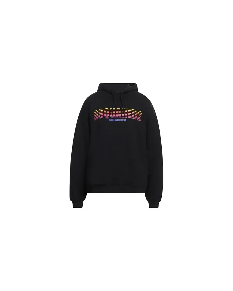 Dsquared2 TOPS - Sweatshirtsauf YOOX.COM Schwarz