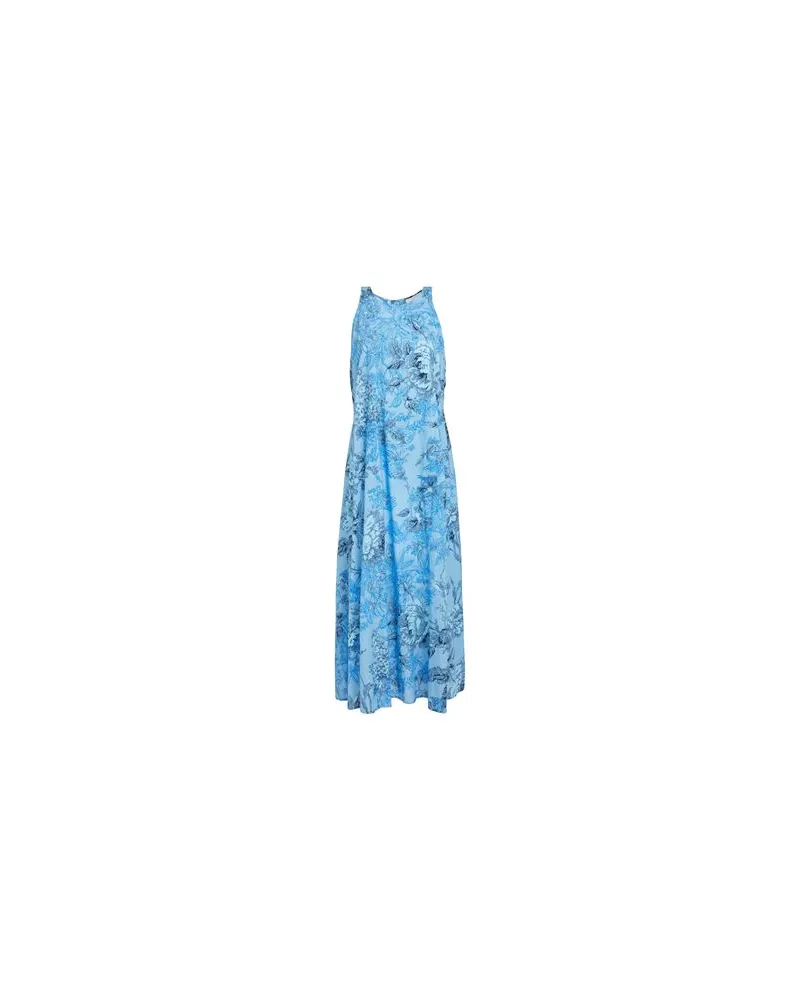 Seventy KLEIDER - Maxi-Kleiderauf YOOX.COM Himmelblau