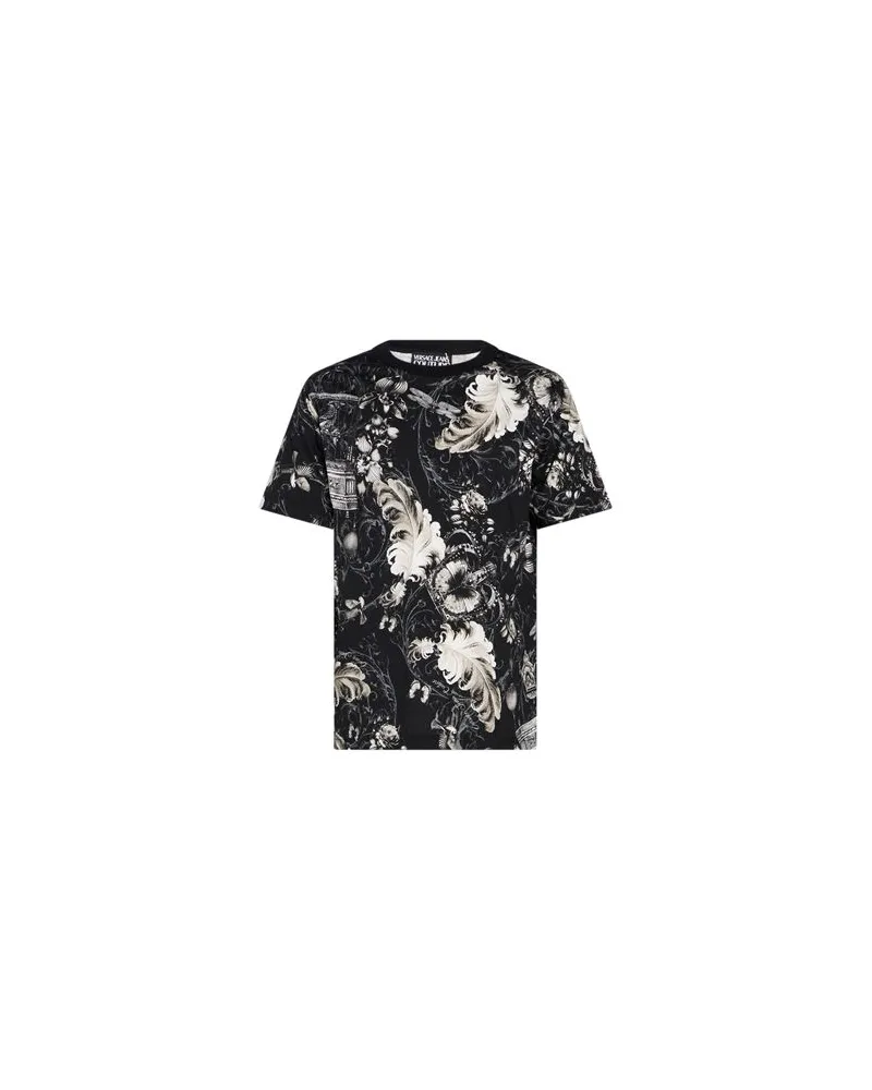 Versace Jeans TOPS - T-shirtsauf YOOX.COM Schwarz