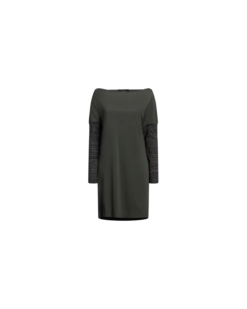 NENETTE KLEIDER - Mini-Kleiderauf YOOX.COM Dunkelgrün