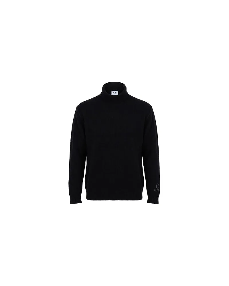 C.P. Company STRICKWAREN - Rollkragenpulloverauf YOOX.COM Schwarz