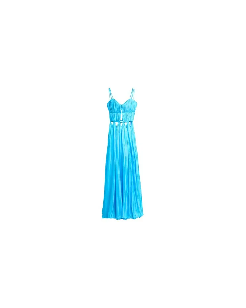 FELEPPA KLEIDER - Maxi-Kleiderauf YOOX.COM Azurblau