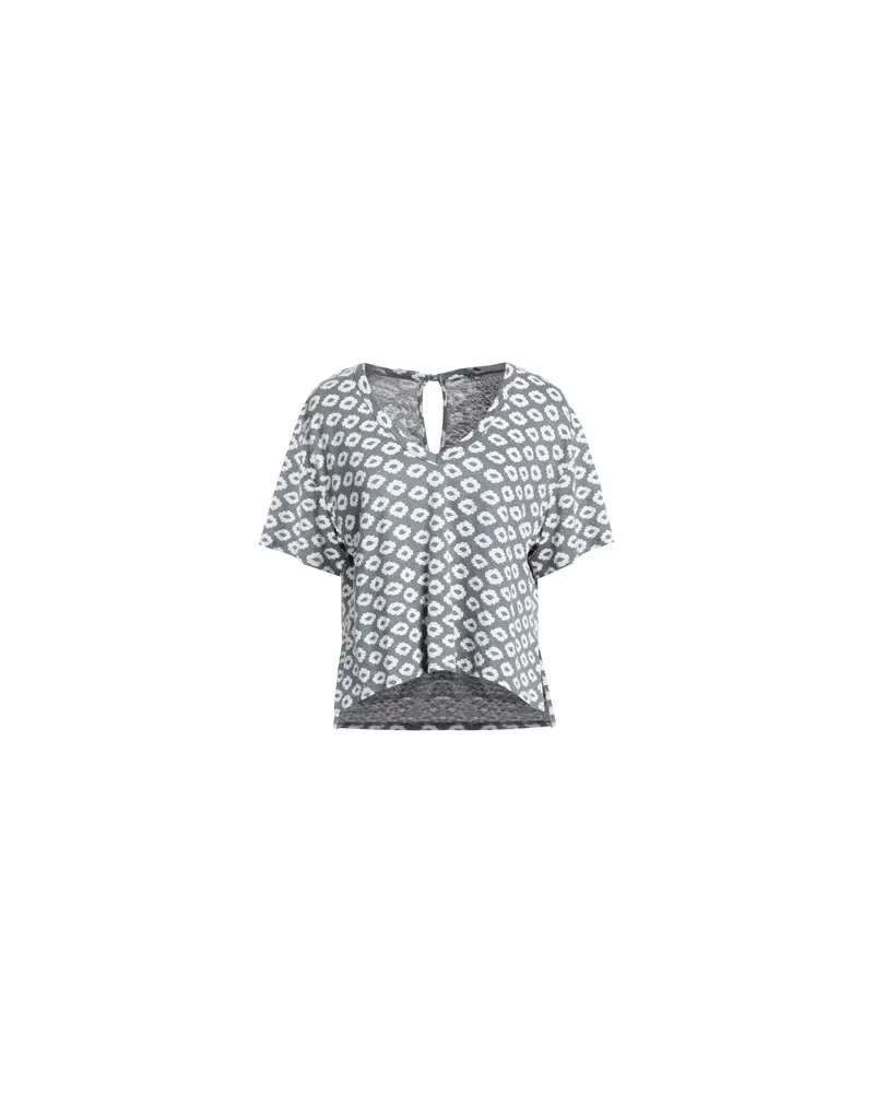 Majestic TOPS - T-shirtsauf YOOX.COM Blaugrau