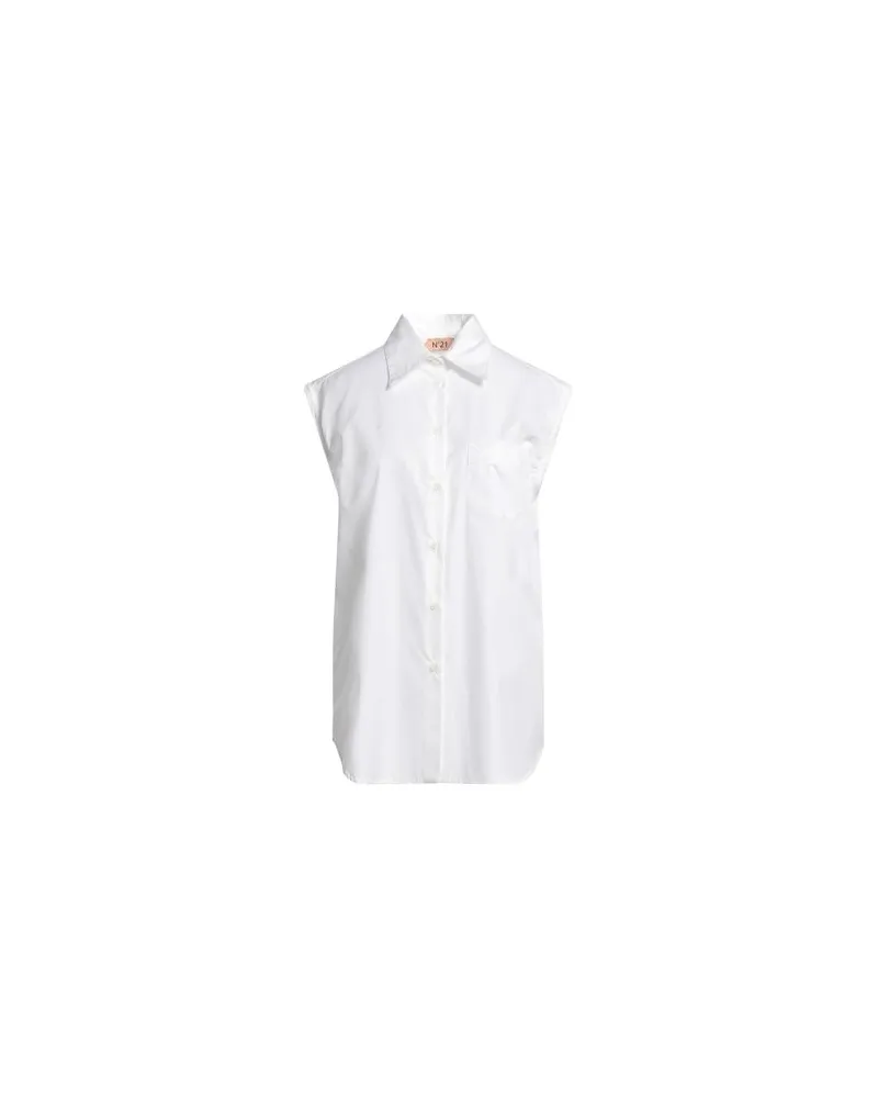 N° 21 TOPS - Hemdenauf YOOX.COM Weiß