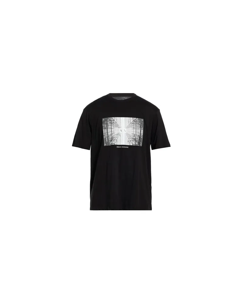 Armani Exchange TOPS - T-shirtsauf YOOX.COM Schwarz