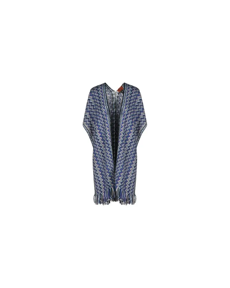 Missoni JACKEN & MÄNTEL - Capesauf YOOX.COM Himmelblau