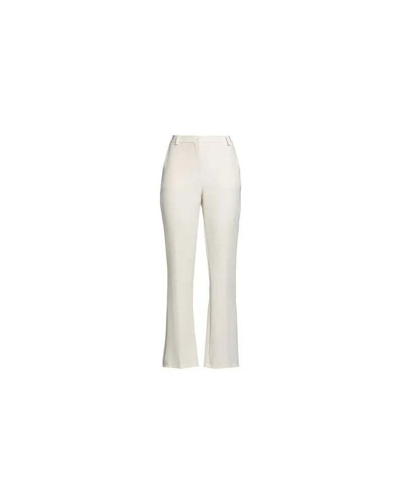 HAVEONE HOSEN & RÖCKE - Hosenauf YOOX.COM Cremeweiß