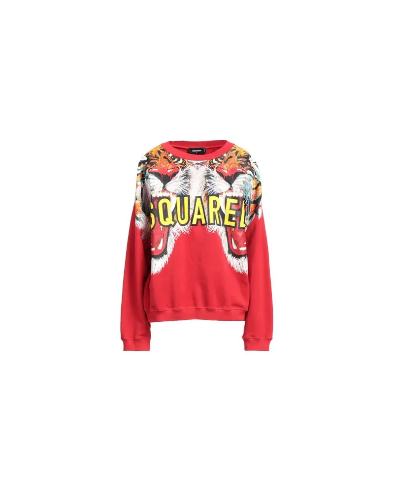 Dsquared2 TOPS - Sweatshirtsauf YOOX.COM Rot