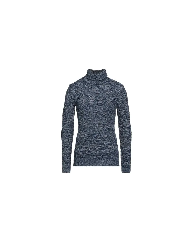 BERNA STRICKWAREN - Rollkragenpulloverauf YOOX.COM Taubenblau