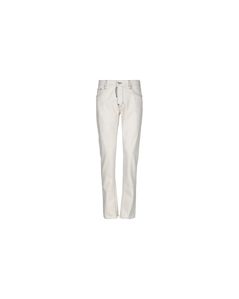 Dsquared2 HOSEN & RÖCKE - Jeanshosenauf YOOX.COM Elfenbein