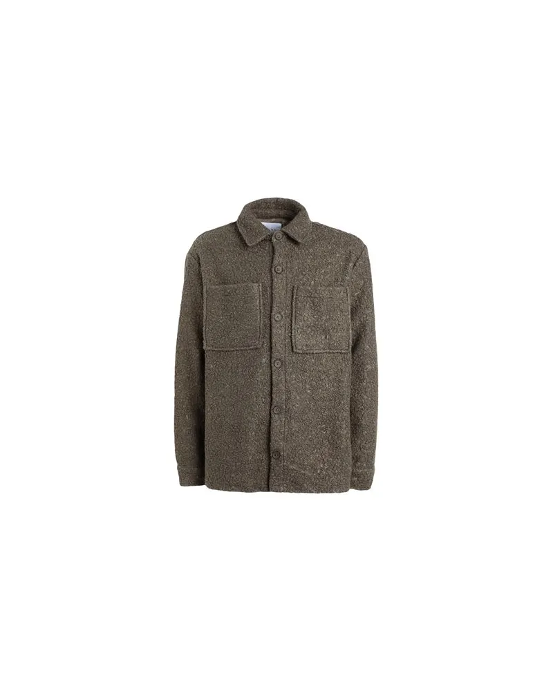 TOPMAN TOPS - Hemdenauf YOOX.COM Militärgrün