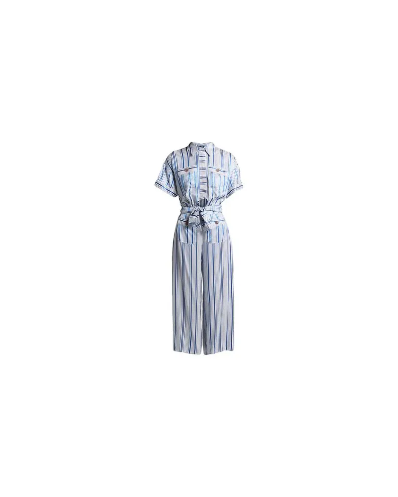 Elisabetta Franchi OVERALLS - Jumpsuitsauf YOOX.COM Blau