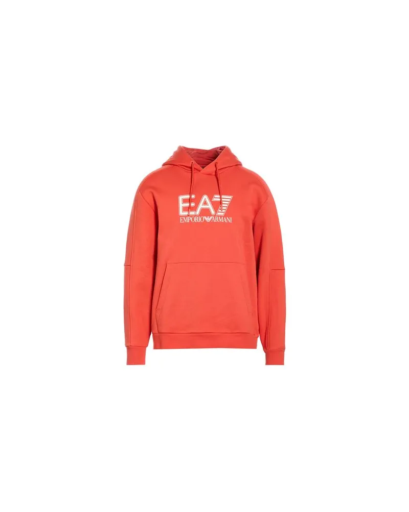 EA7 TOPS - Sweatshirtsauf YOOX.COM Tomatenrot