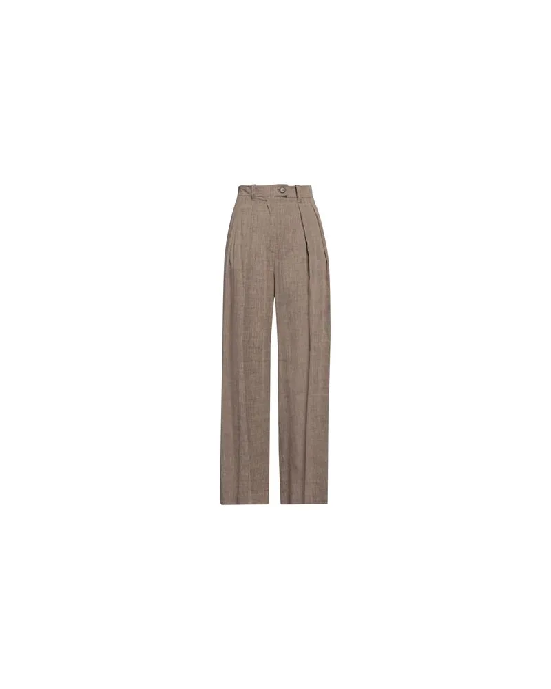 SOLOTRE HOSEN & RÖCKE - Hosenauf YOOX.COM Sand