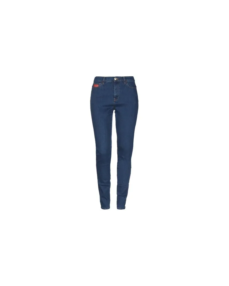 GCDS HOSEN & RÖCKE - Jeanshosenauf YOOX.COM Blau