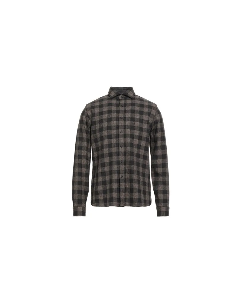 XACUS LEGACY COLLECTION  - TOPS - Hemdenauf YOOX.COM Braungrau