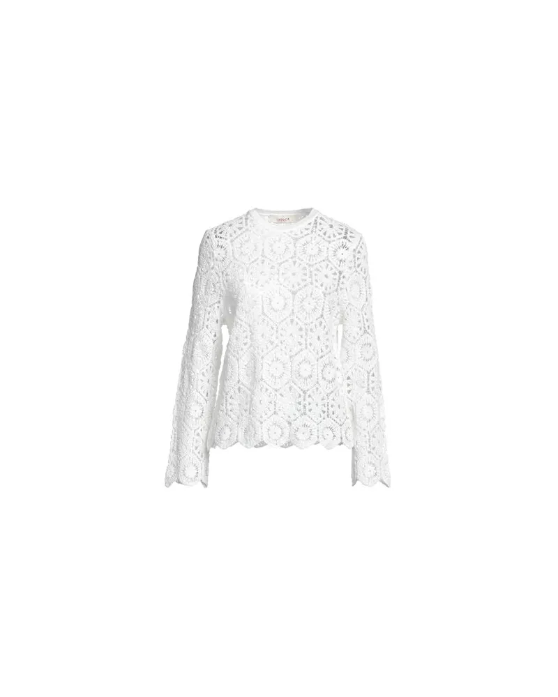 Jucca STRICKWAREN - Pulloverauf YOOX.COM Weiß