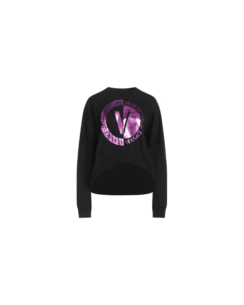 Versace Jeans TOPS - Sweatshirtsauf YOOX.COM Schwarz