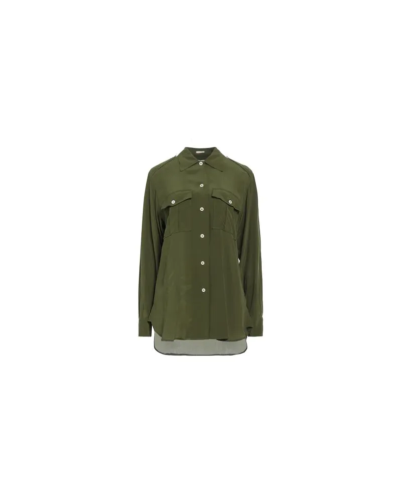 Massimo Alba TOPS - Hemdenauf YOOX.COM Militärgrün