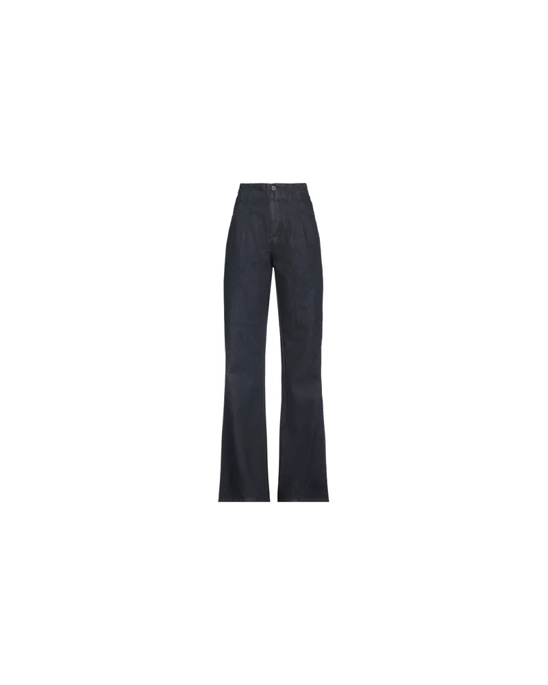 Alberta Ferretti HOSEN & RÖCKE - Jeanshosenauf YOOX.COM Blau