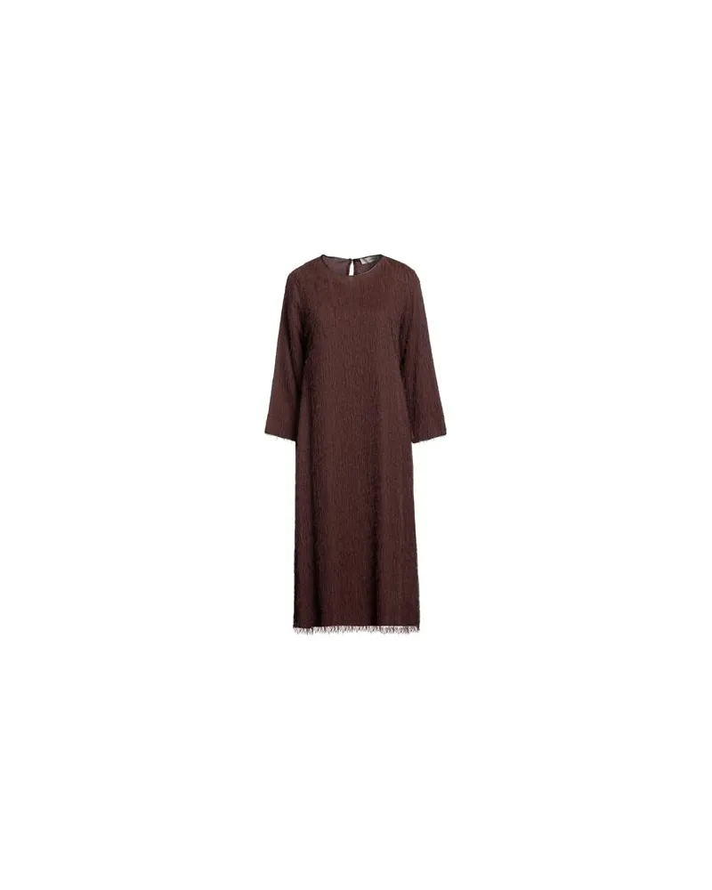 Jucca KLEIDER - Midi-Kleiderauf YOOX.COM Schokobraun