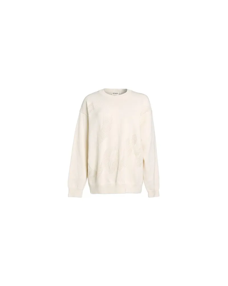 Carhartt WIP STRICKWAREN - Pulloverauf YOOX.COM Cremeweiß