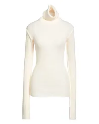 SPORTMAX Rollkragenpullover Cremeweiß