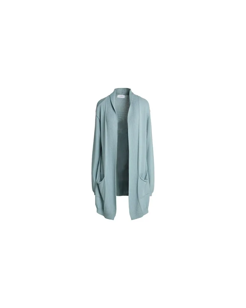 Soallure STRICKWAREN - Strickjackenauf YOOX.COM Himmelblau