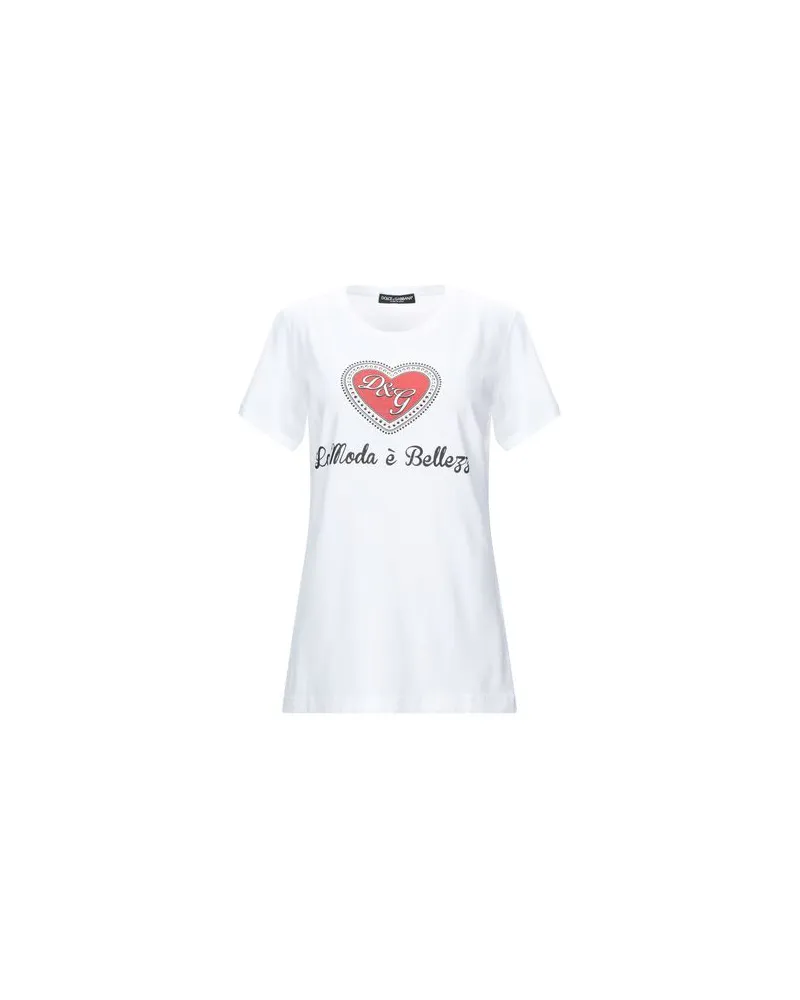 Dolce & Gabbana TOPS - T-shirtsauf YOOX.COM Weiß