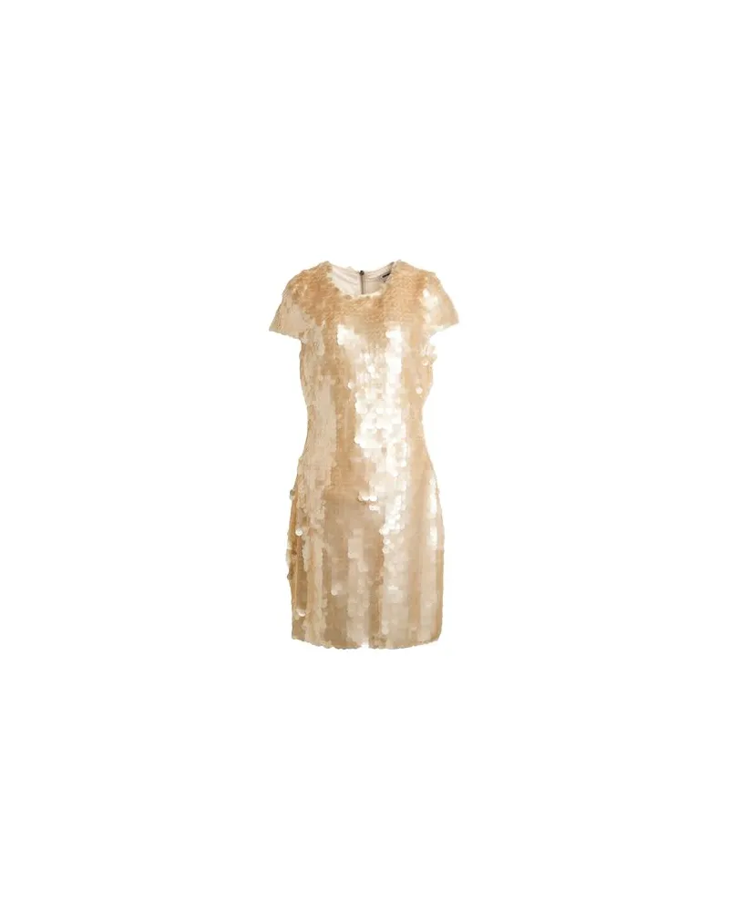 DKNY KLEIDER - Mini-Kleiderauf YOOX.COM Beige