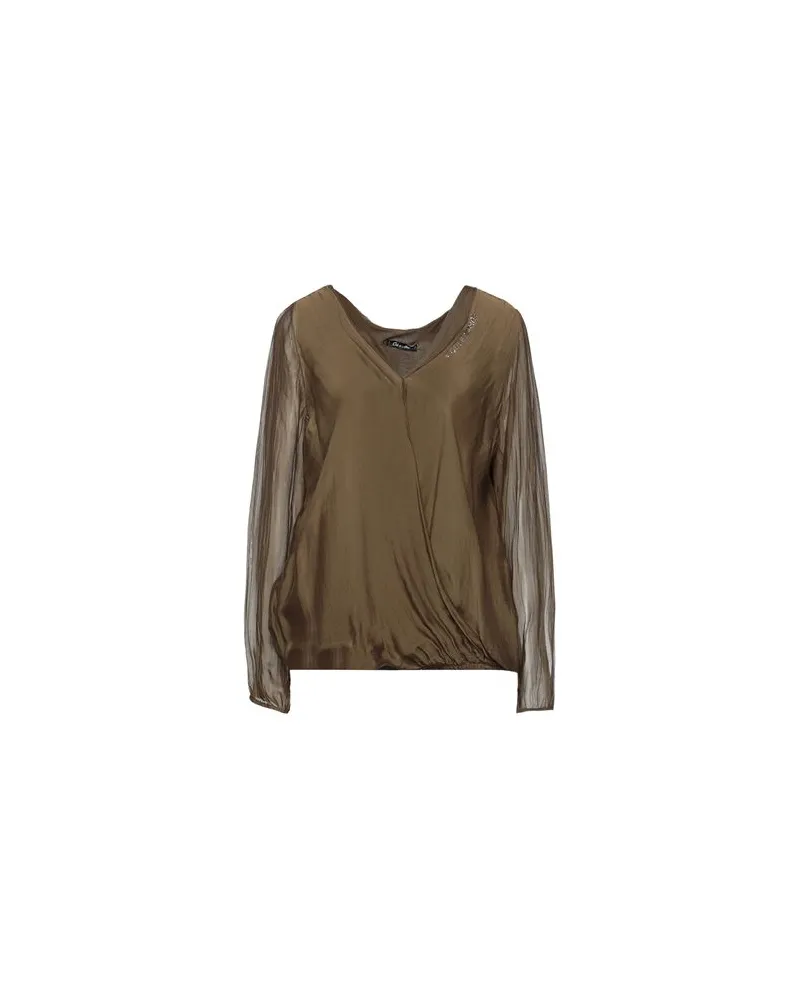 Odi et Amo TOPS - Topsauf YOOX.COM Militärgrün