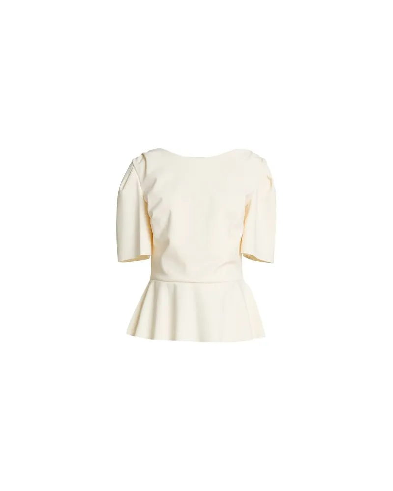 Chiara Boni TOPS - Topsauf YOOX.COM Cremeweiß