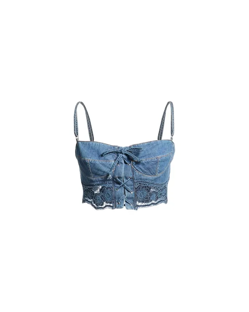 Ermanno Scervino TOPS - Topsauf YOOX.COM Blau