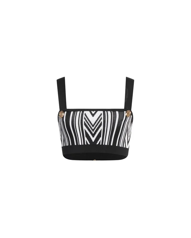 Balmain TOPS - Topsauf YOOX.COM Schwarz