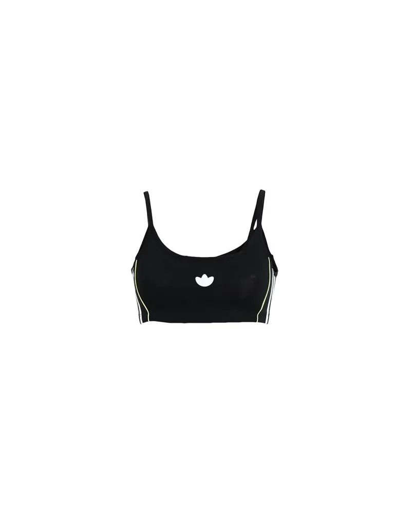 adidas BRA TOP - TOPS - Topsauf YOOX.COM Schwarz