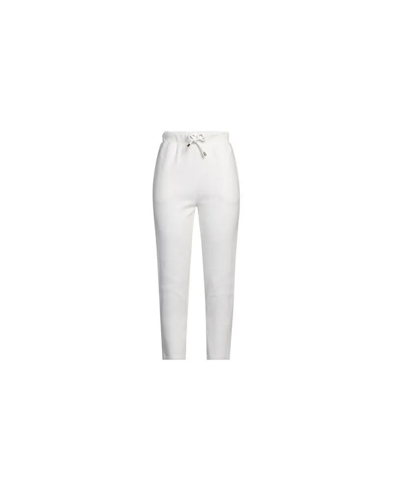 Elisabetta Franchi HOSEN & RÖCKE - Hosenauf YOOX.COM Weiß