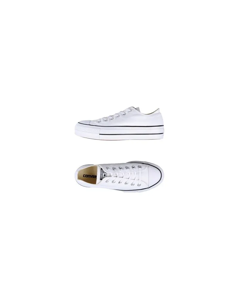 Converse CTAS OX LIFT CLEAN CORE CANVAS  - SCHUHE - Sneakersauf YOOX.COM Weiß