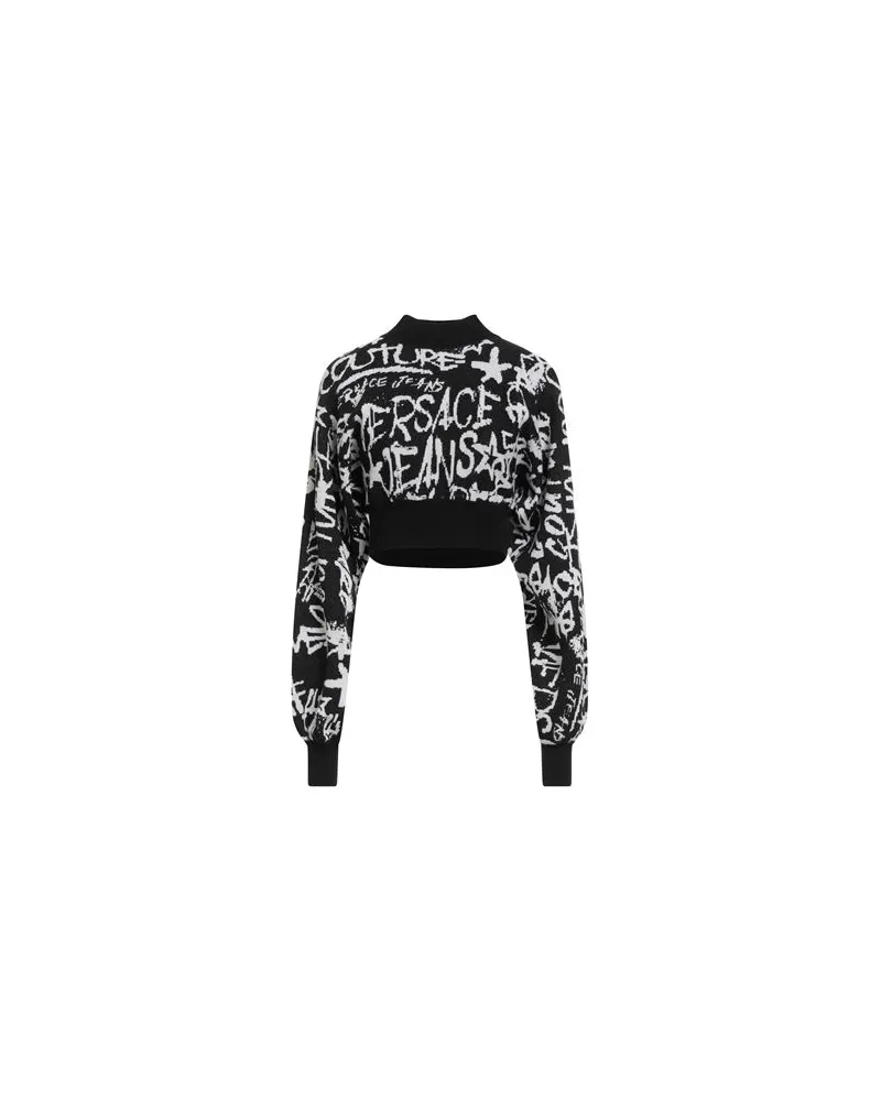 Versace Jeans STRICKWAREN - Rollkragenpulloverauf YOOX.COM Schwarz