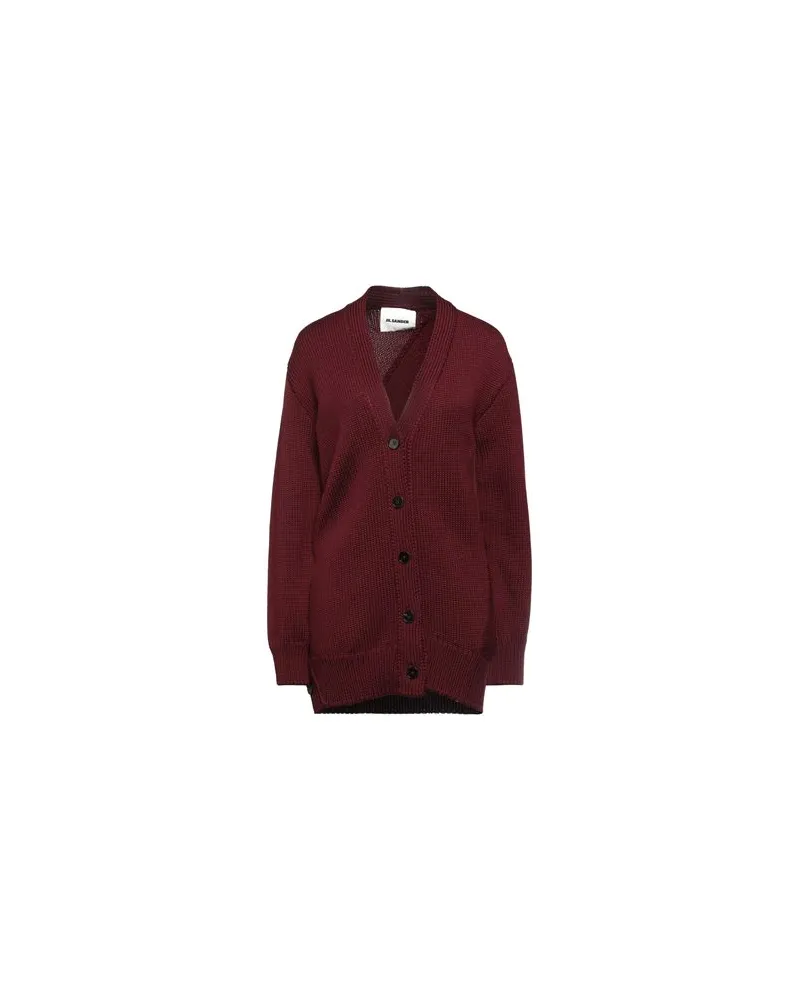 Jil Sander STRICKWAREN - Strickjackenauf YOOX.COM Bordeaux
