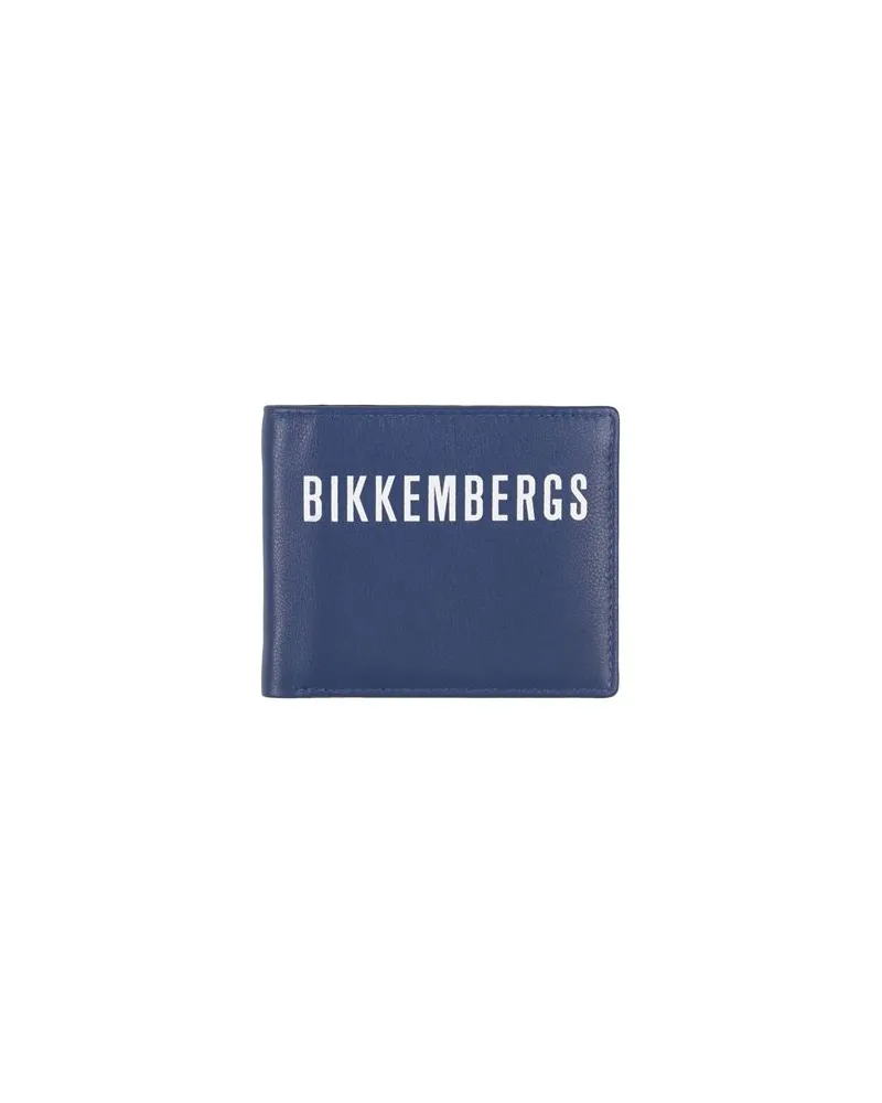 Bikkembergs Kleinlederwaren - Brieftaschenauf YOOX.COM Blau