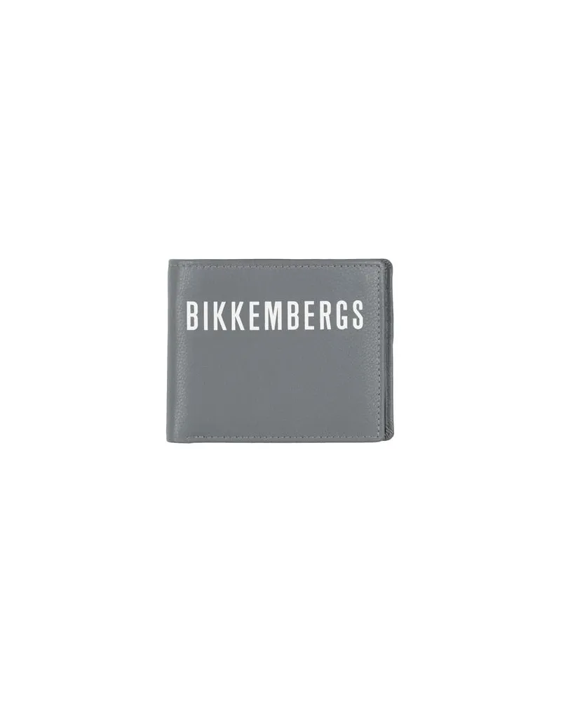 Bikkembergs Kleinlederwaren - Brieftaschenauf YOOX.COM Grau