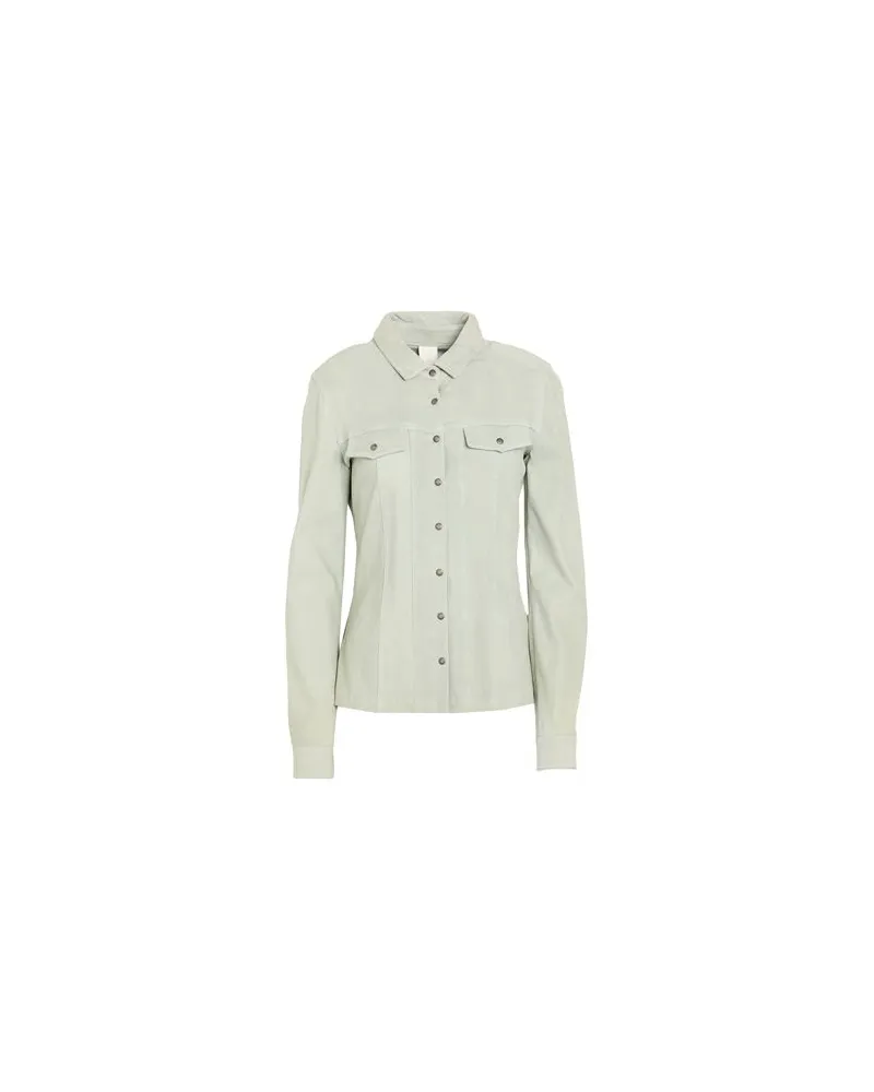 Giorgio Brato TOPS - Hemdenauf YOOX.COM Salbeigrün