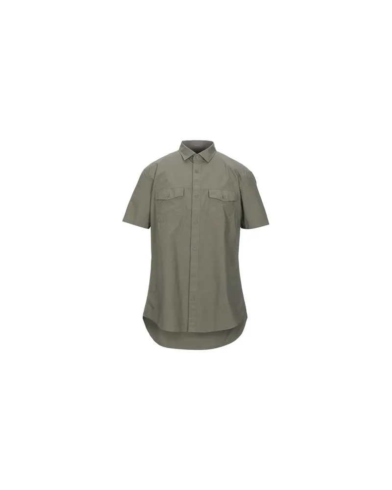 Armani Exchange TOPS - Hemdenauf YOOX.COM Militärgrün