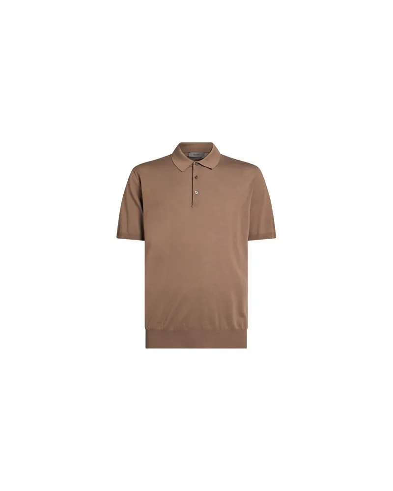 Ferrante TOPS - Poloshirtsauf YOOX.COM Hellbraun