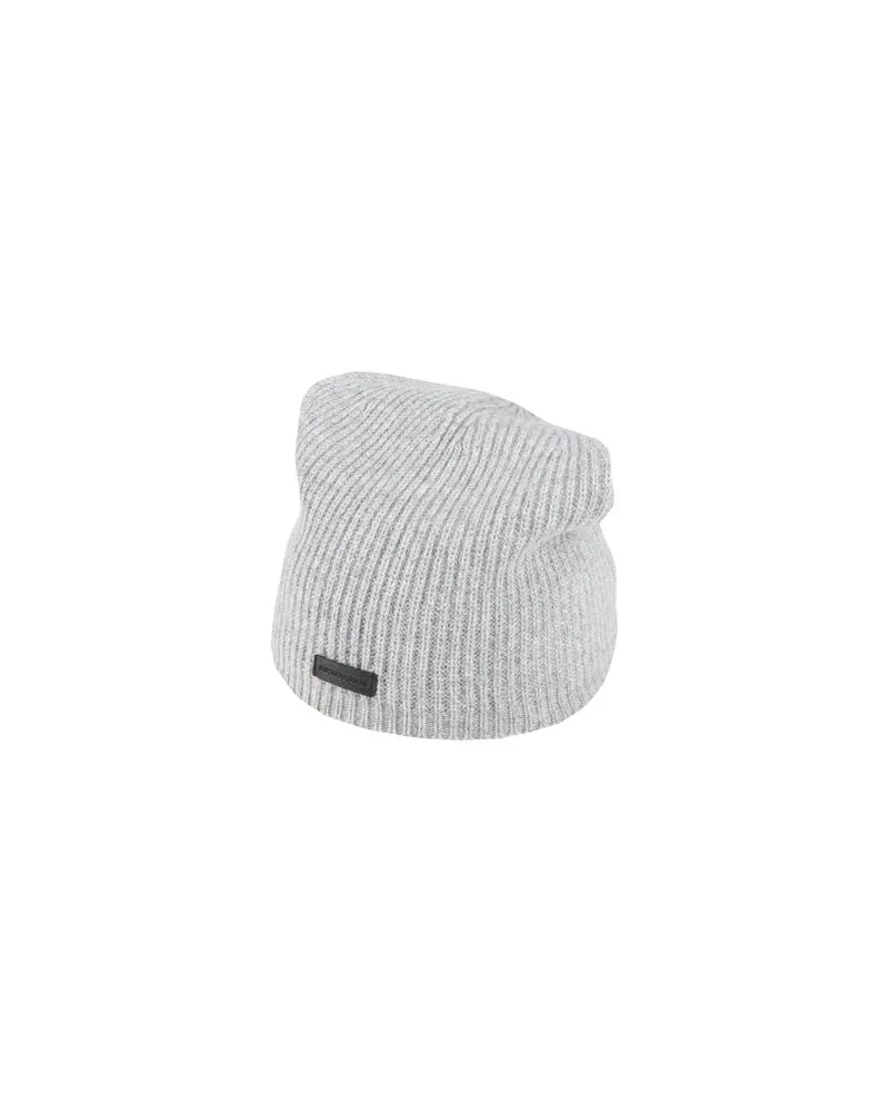 Emporio Armani ACCESSOIRES - Mützen & Hüteauf YOOX.COM Hellgrau