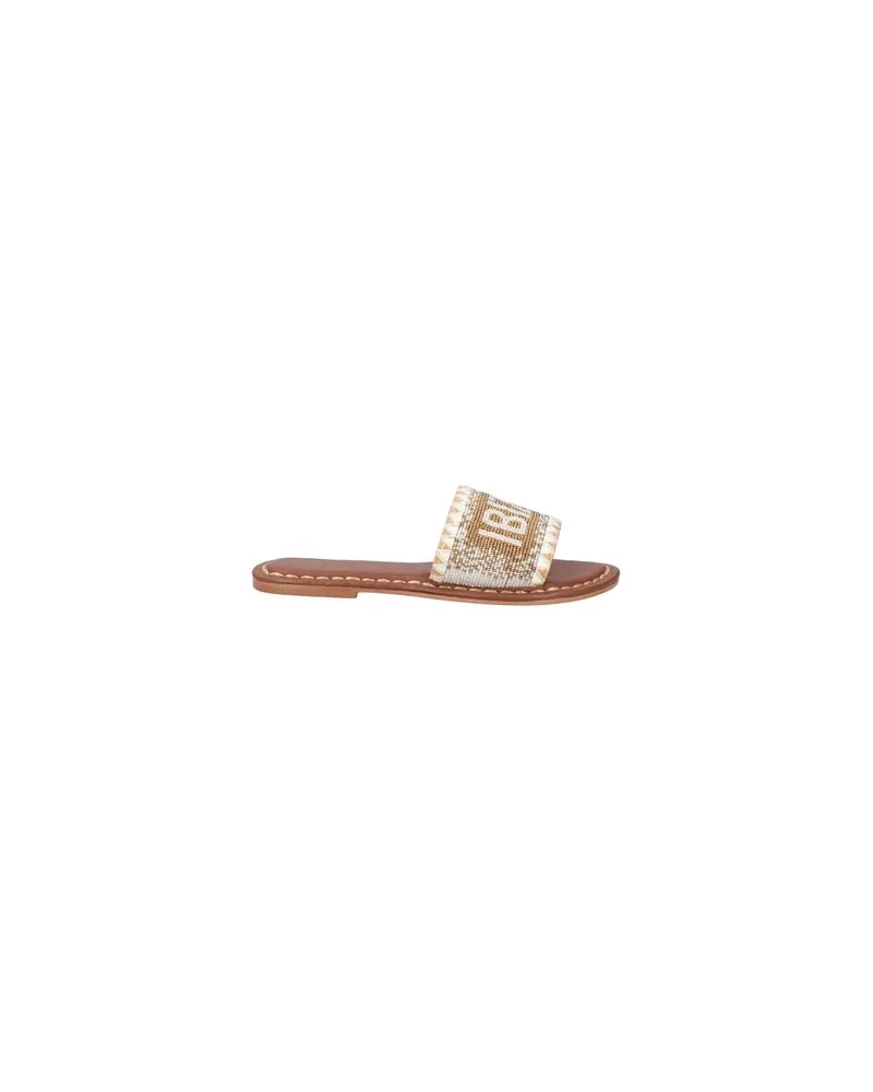 DE SIENA SCHUHE - Sandalenauf YOOX.COM Kamel
