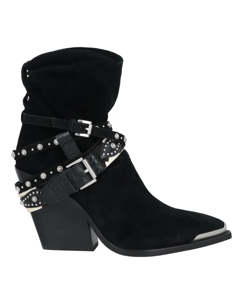 ash Stiefelette Schwarz