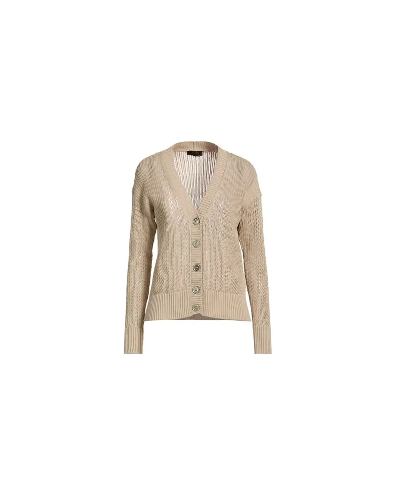 MOORER STRICKWAREN - Strickjackenauf YOOX.COM Beige