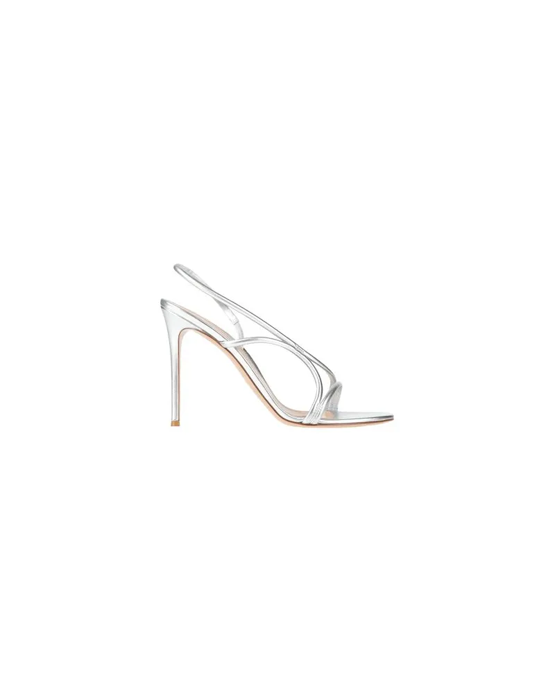 Gianvito Rossi SCHUHE - Sandalenauf YOOX.COM Silber