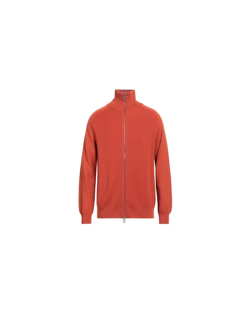 Armani Exchange STRICKWAREN - Strickjackenauf YOOX.COM Rostrot